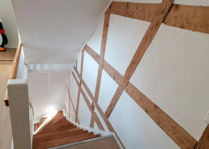 Fewo Im Lehm-Fachwerkhaus Erfurt Mit 3 Einzelnen Schlafzimmern Je Mit Tv