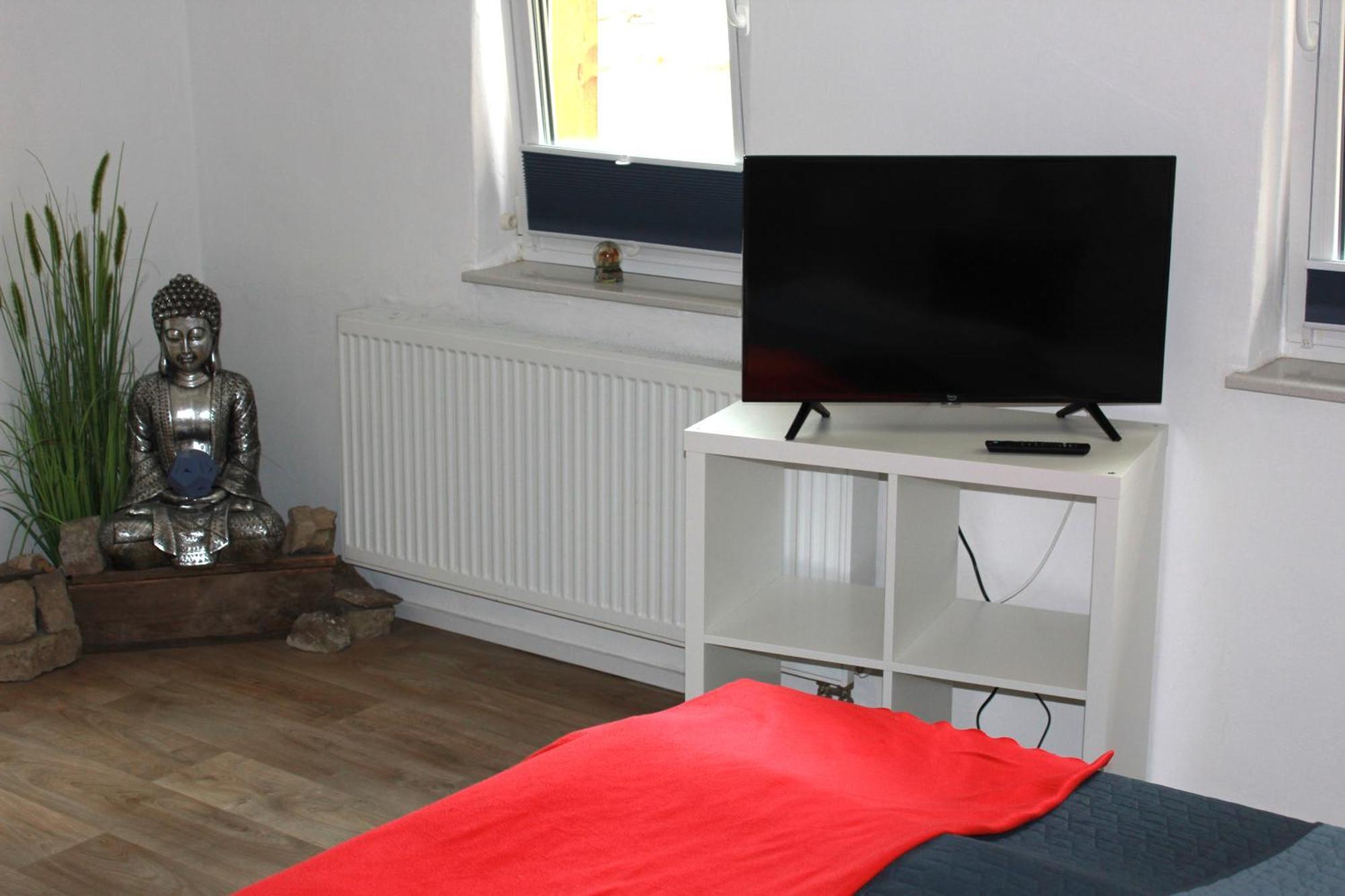 Im Lehm-fachwerkhaus Mit 3 Einzelnen Schlafzimmern Je Mit Tv * Erfurt